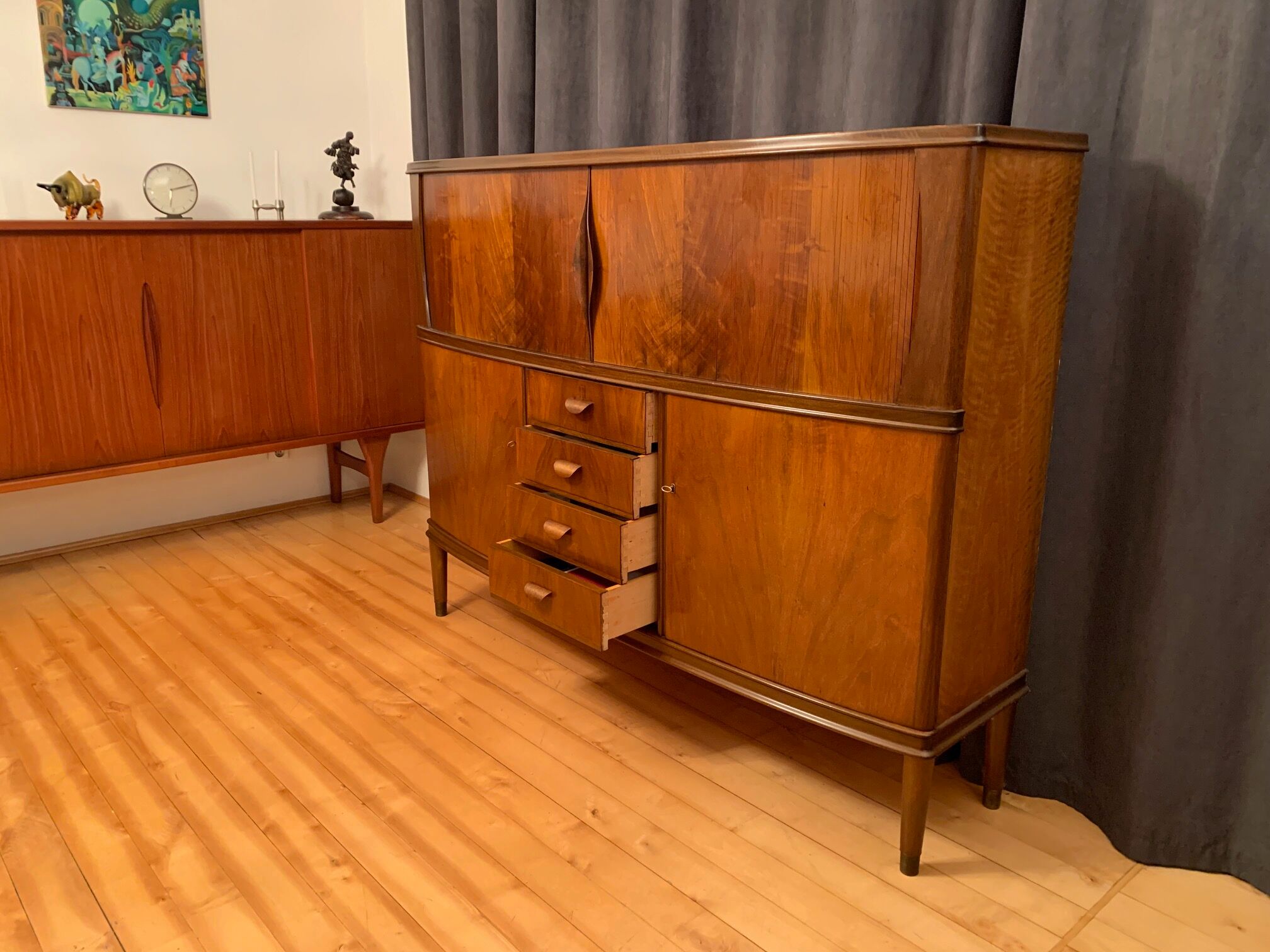 Highboard Denmark 1950s