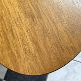 Table en bois en forme de rein des années 1960