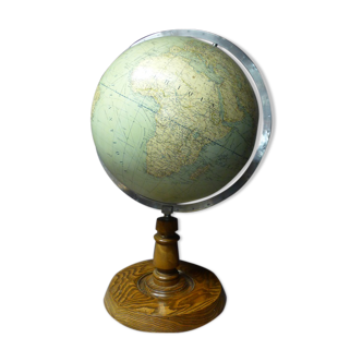 Globe terrestre des années 1930 Girard Barrère et Thomas