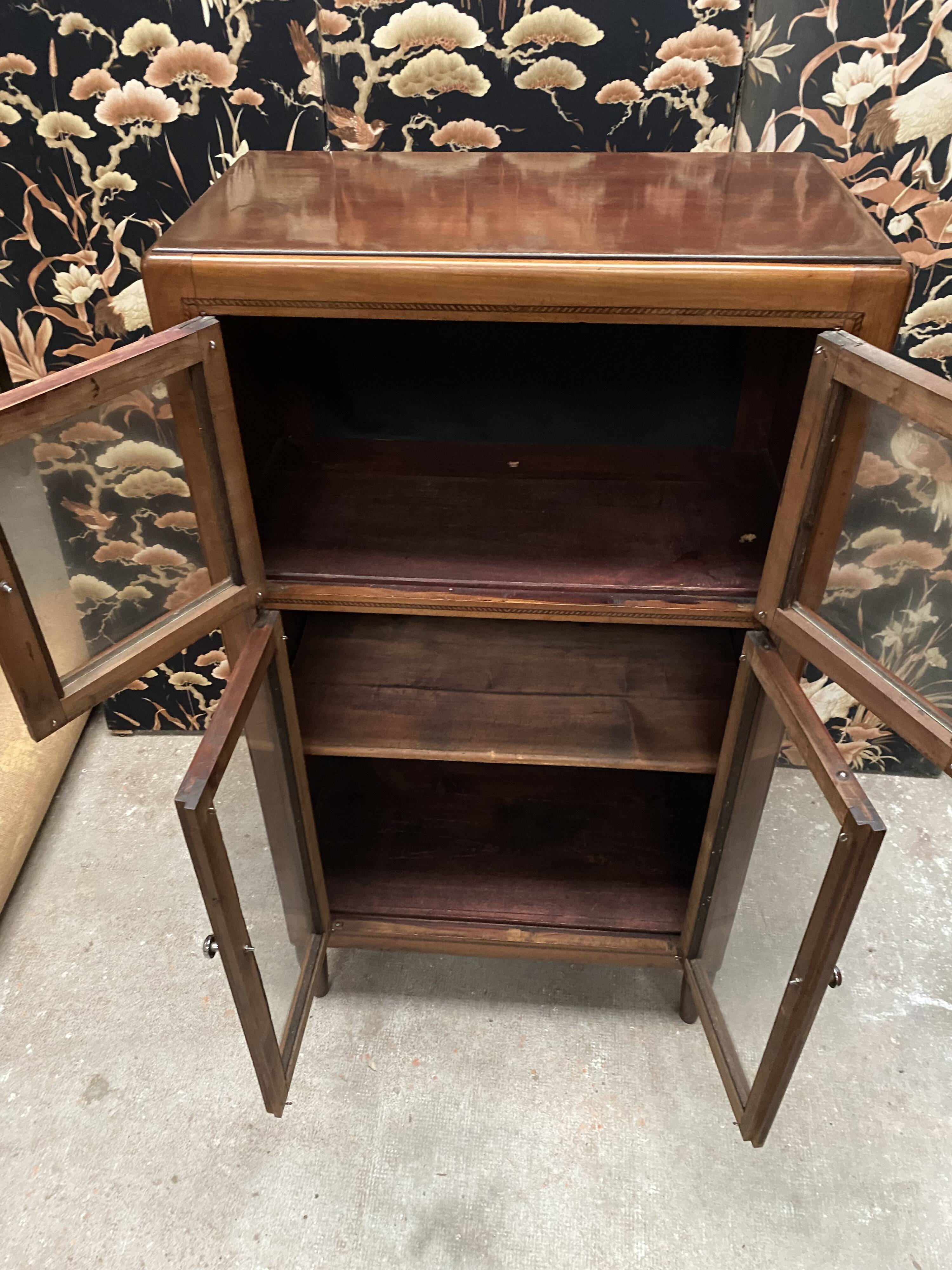 Small Art Deco library display case