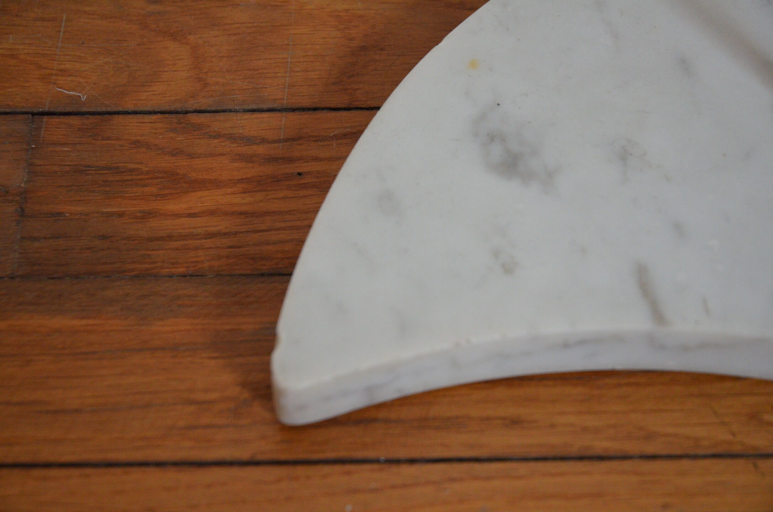 Alain Richard marble floor lamp