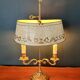 Lampe bouillotte en bronze de style louis xv vers 1850