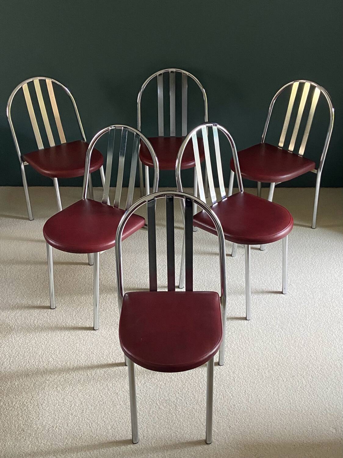 Set of six chairs from the 70s