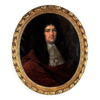 Portrait of a Gentleman, Oil on Canvas, Early 18th Century