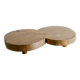 MId Century Brazilian Sculptural Wooden Low table, 1960s