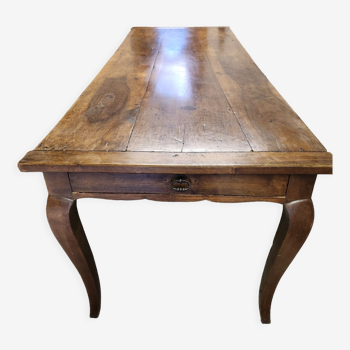 Old walnut farmhouse table