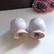 Vintage porcelain salt and pepper shaker duo