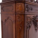 Display case, France, around 1880. After renovation.