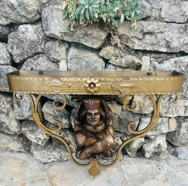 Petite console à suspendre