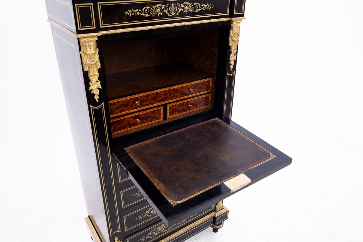 Napoleon style secretary, France, around 1870.