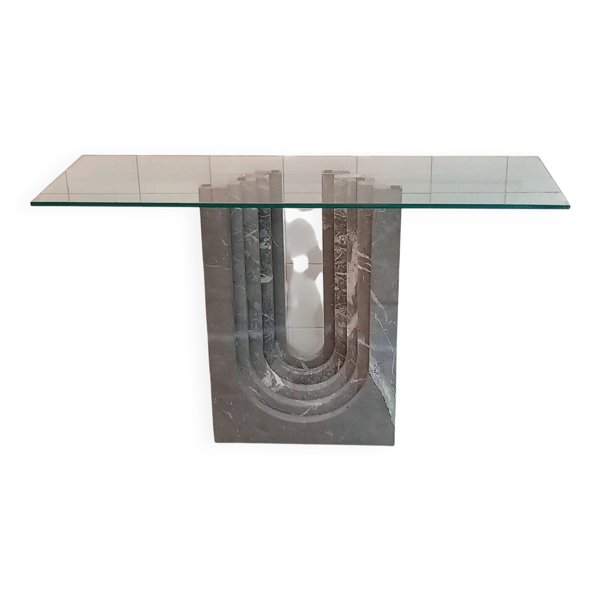 Marble console by Cattelan Italia, 1975