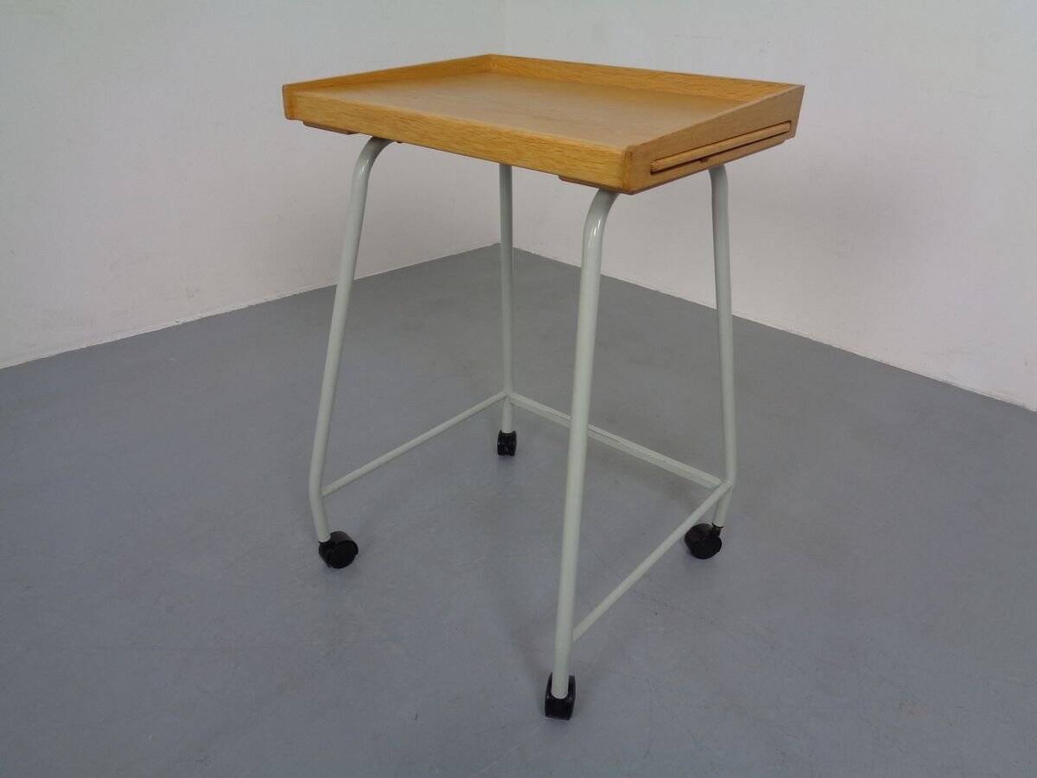 Danish Extendable Architect Table, 1960s