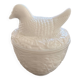 Boîte poule en opaline