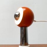 Mid-century space age magnetic clamp table or shelf lamp from the 1960s.