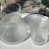Decanter and matching glass