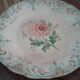 4 Old plates. Flowers. 19th