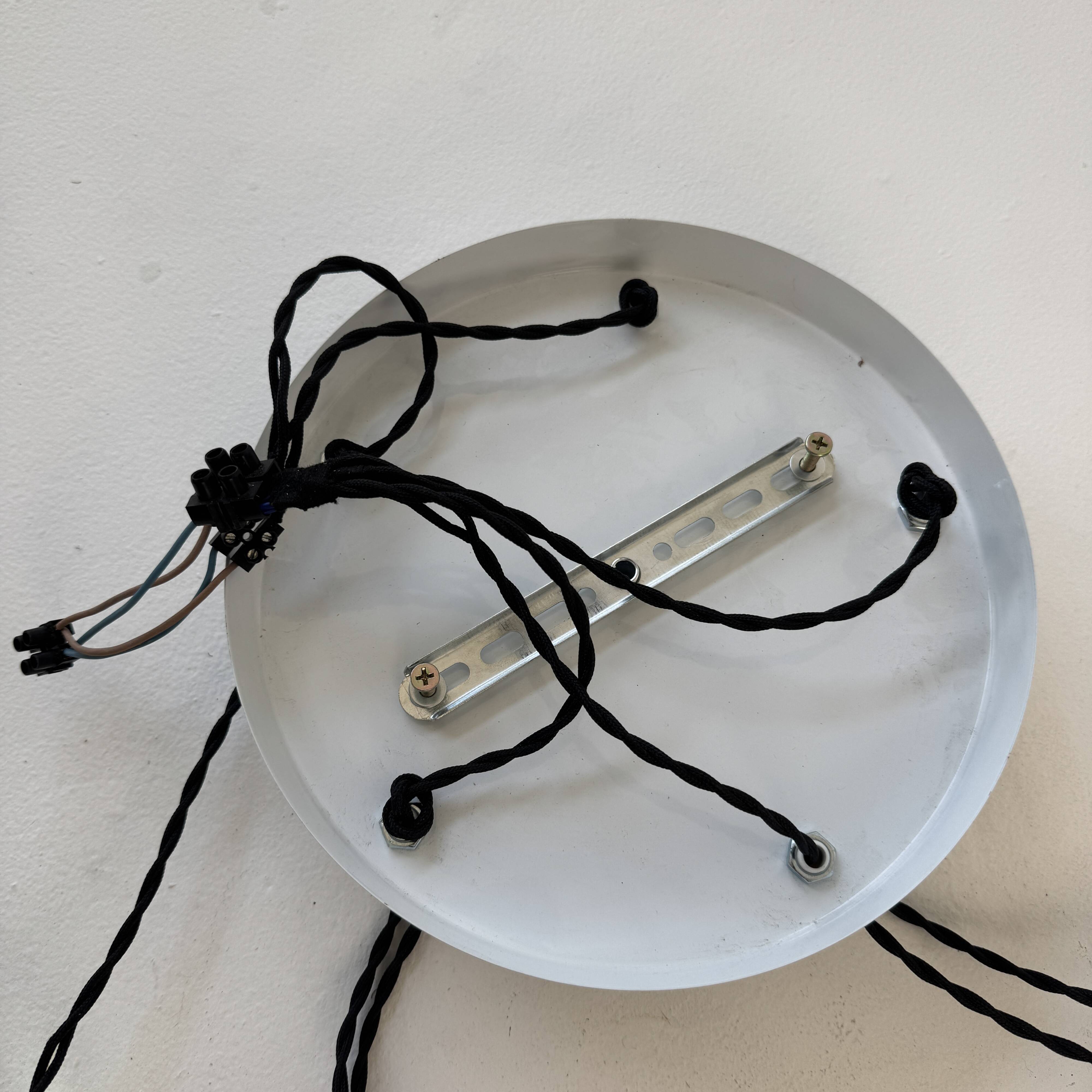 Old vintage 5-light cascade chandelier