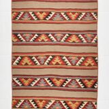 Tapis couloir kilim vintage – Tissage artisanal d’Anatolie, années 60