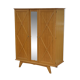 Armoire en chêne glace Saint-Gobain 1960’s