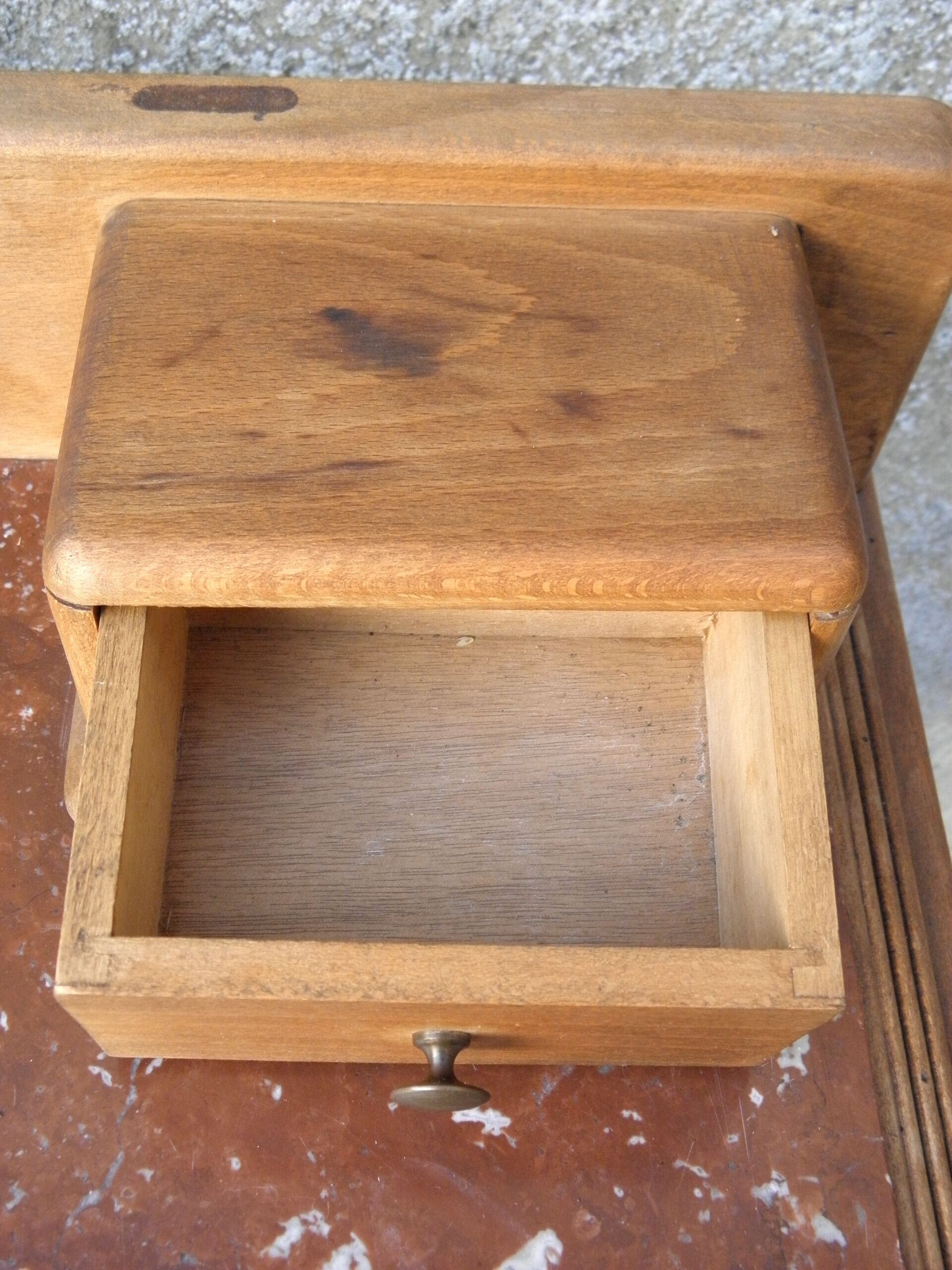 Marble tray side table