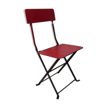 Former folding bistro chair for children