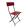 Ancienne chaise de bistrot pliante pour enfant