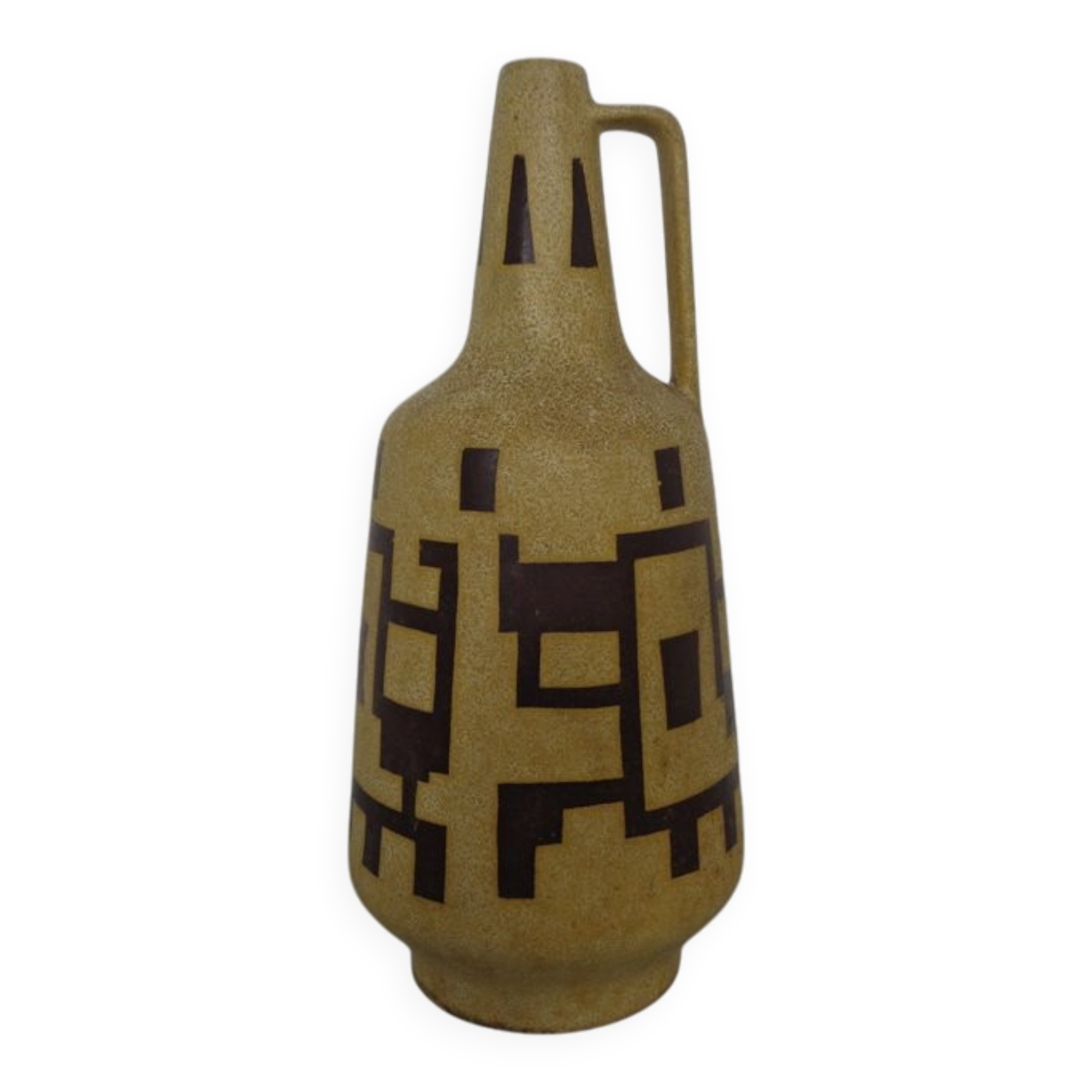 Mid-Century German Studio Ceramic Vase, 1950s