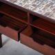 Mahogany Hall Table by Severin Hansen, Denmark, 1950s