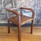 1930s minimalist wooden armchair