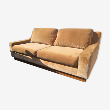 Velvet sofa