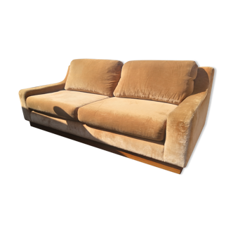 Velvet sofa