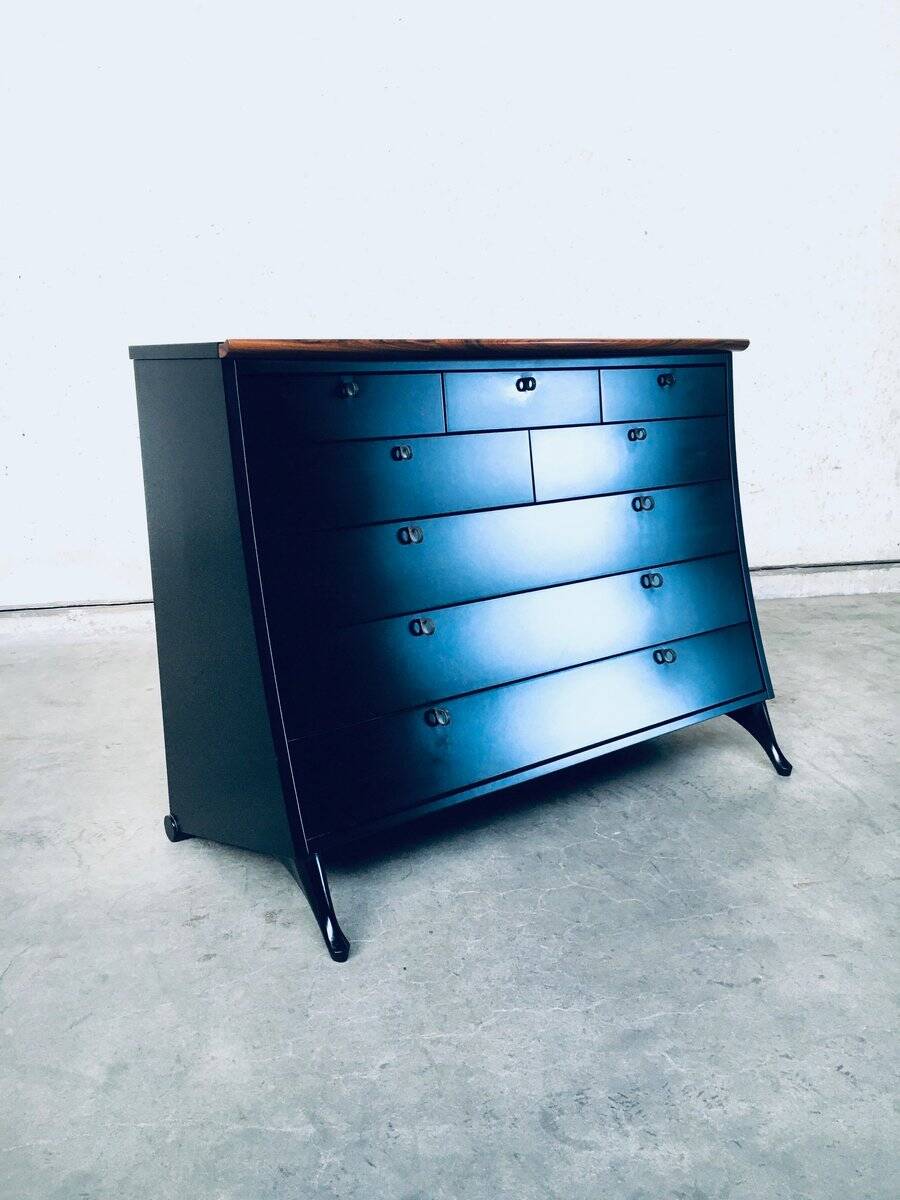 Postmodern Chest of Drawers by Umberto Asnago for Giorgetti, Italy, 1980s
