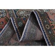 1970s Vintage Persian Handmade Wool Orange Oversized Area Rug 284x385