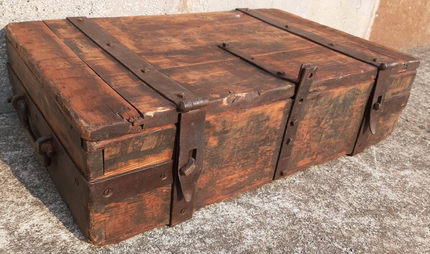 Old military chest