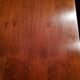 Chest of drawers of the 50s in rosewood spindle feet and fins