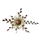 Chiseled metal sculpture