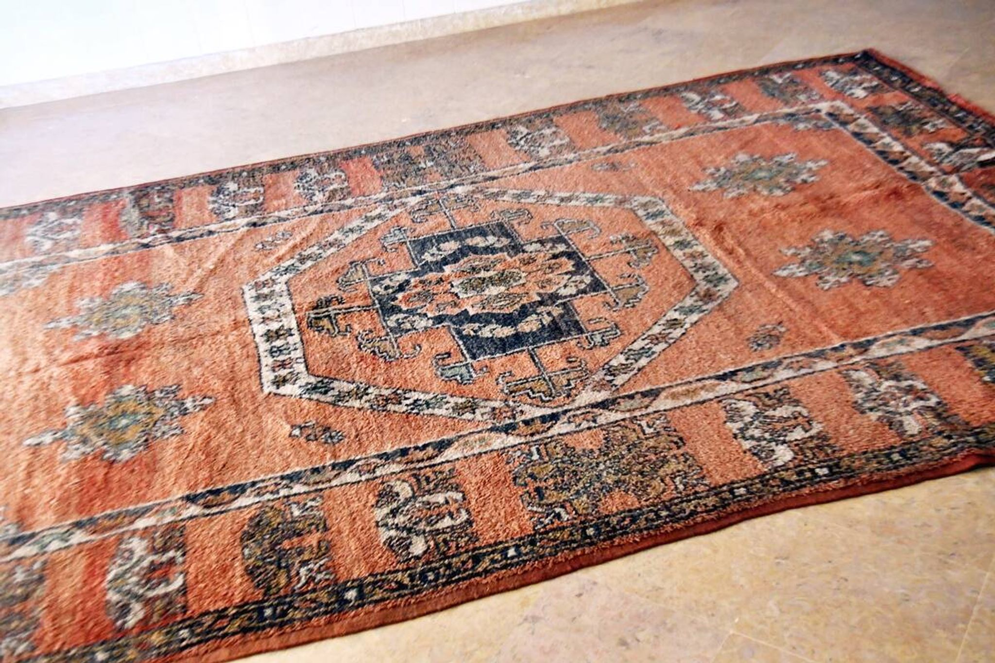 Tapis berbère marocain vintage 317 x 207 cm