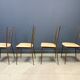 Mid-century Italian brass dining chairs, 1950s