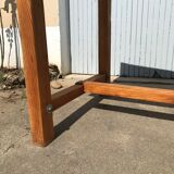 Pine garden table