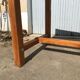 Table de jardin en pin
