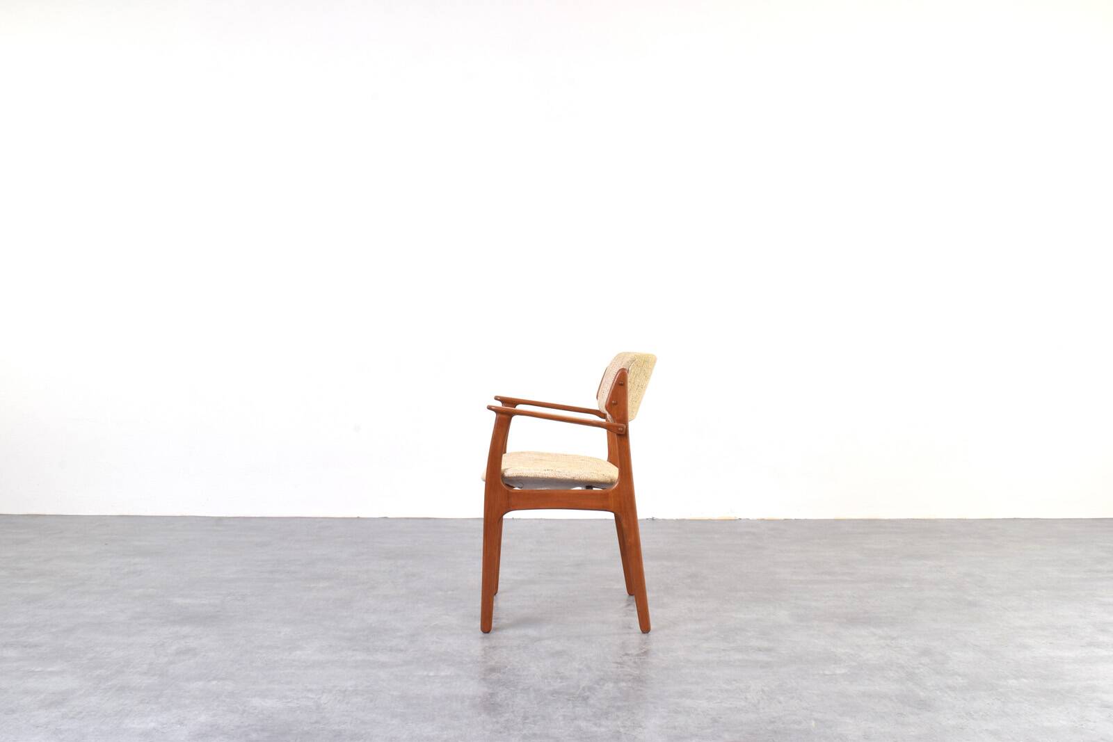 Teak Dining Chair by E. Buch for O.D. Møbler, 1960s