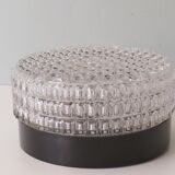 Brutalist wall or ceiling lamp by Niko Belgique 1960