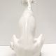 Vintage Italian design hand painted ceramic dog