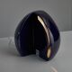 Perdomello 70 Blue Hemisphere Table Lamp, 1970s