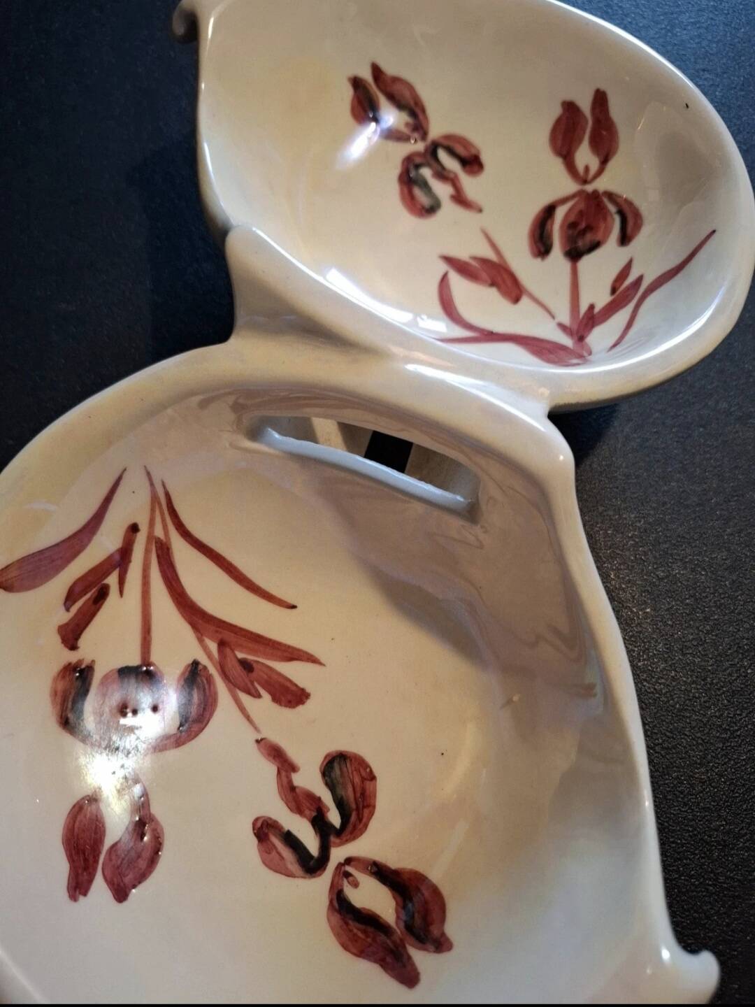 Vintage appetizer dish