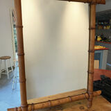 Mirror Bamboo colonial style 65x85cm