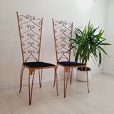 Pair of vintage chairs, design Pier Luigi Colli
