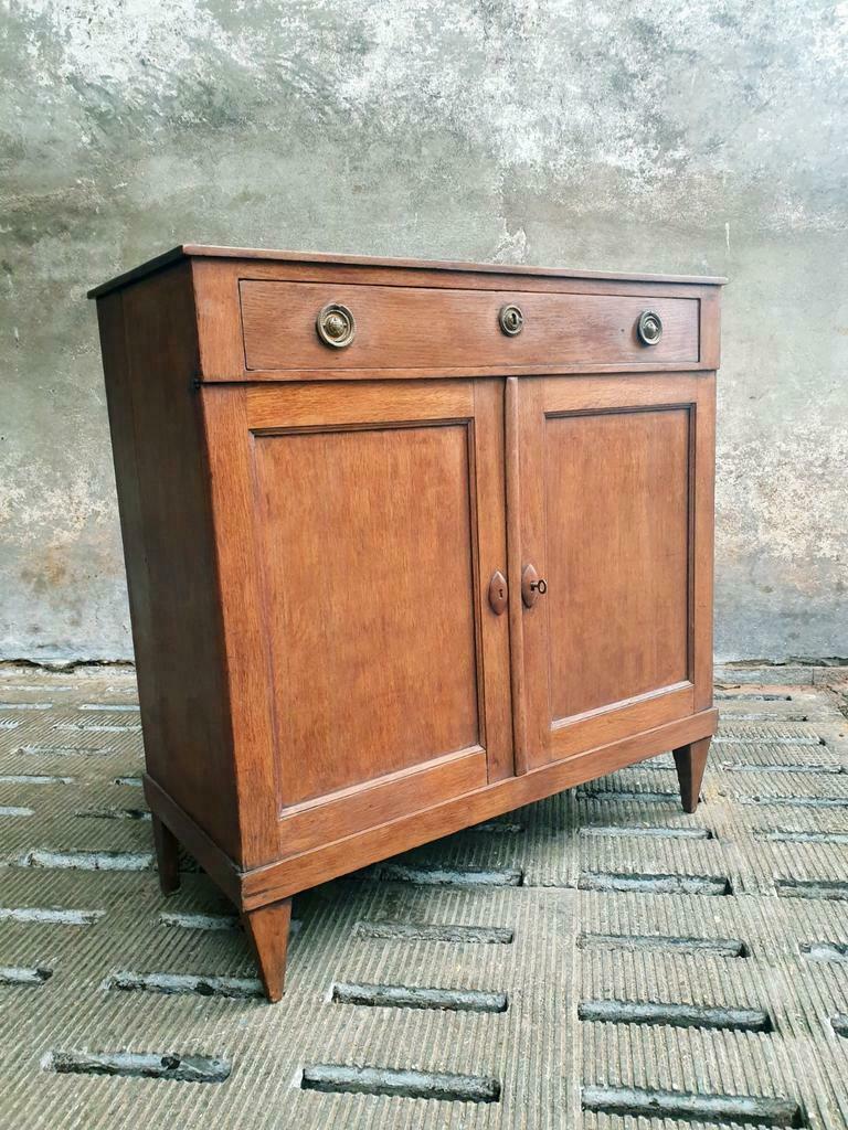 Antique oak buffet