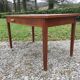 Vintage oak desk table with 2 drawers