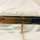 Pierre Vandel glass coffee table
